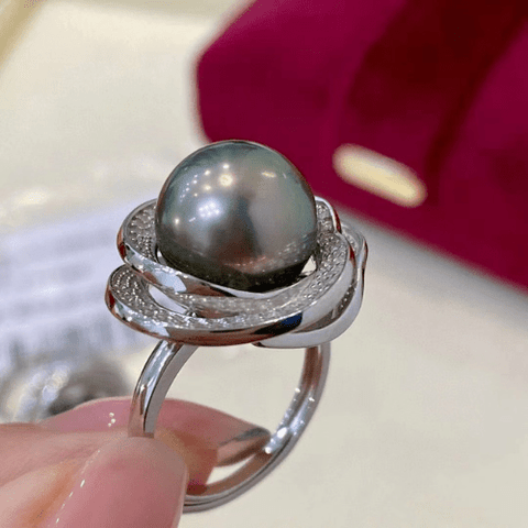 Bague Perle de Tahiti 