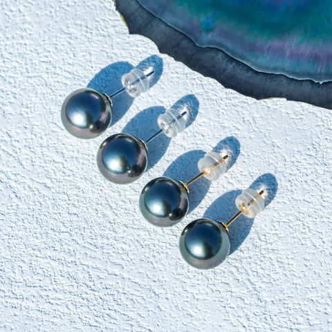 Boucles D'oreilles Perles de Tahiti